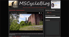Desktop Screenshot of cycleblog.mstrutt.co.uk